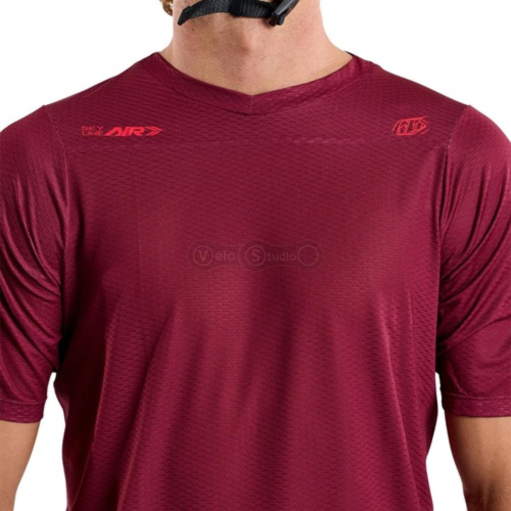 Джерсі TLD SKYLINE AIR SS JERSEY; MONO [OXBLOOD] LG