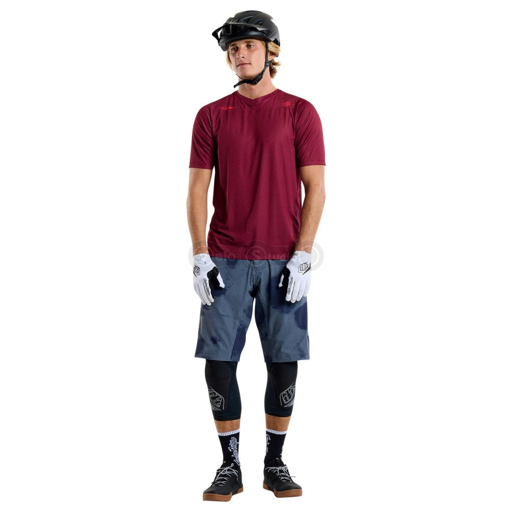 Джерсі TLD SKYLINE AIR SS JERSEY; MONO [OXBLOOD] LG