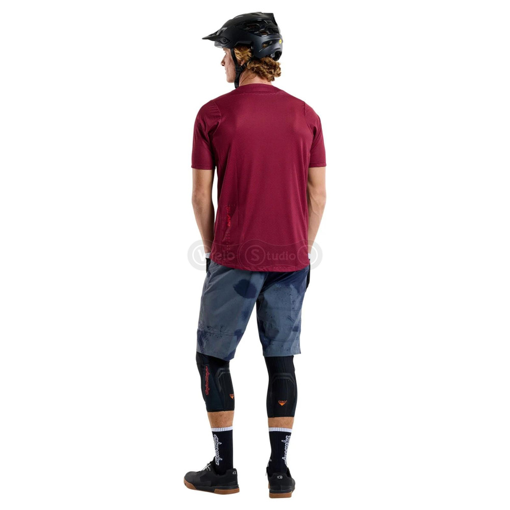 Джерсі TLD SKYLINE AIR SS JERSEY; MONO [OXBLOOD] LG