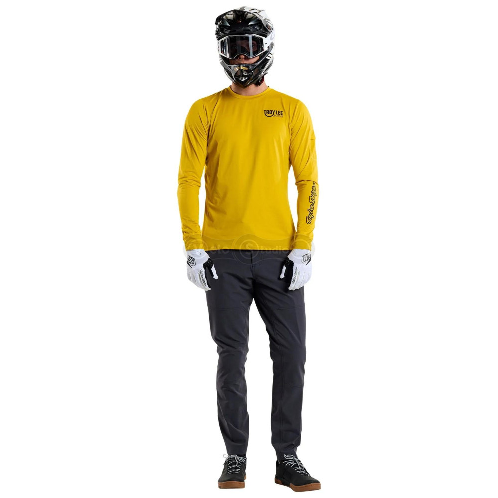 Джерси TLD RUCKUS LS RIDE TEE; EYEZ [SAFRON] MD