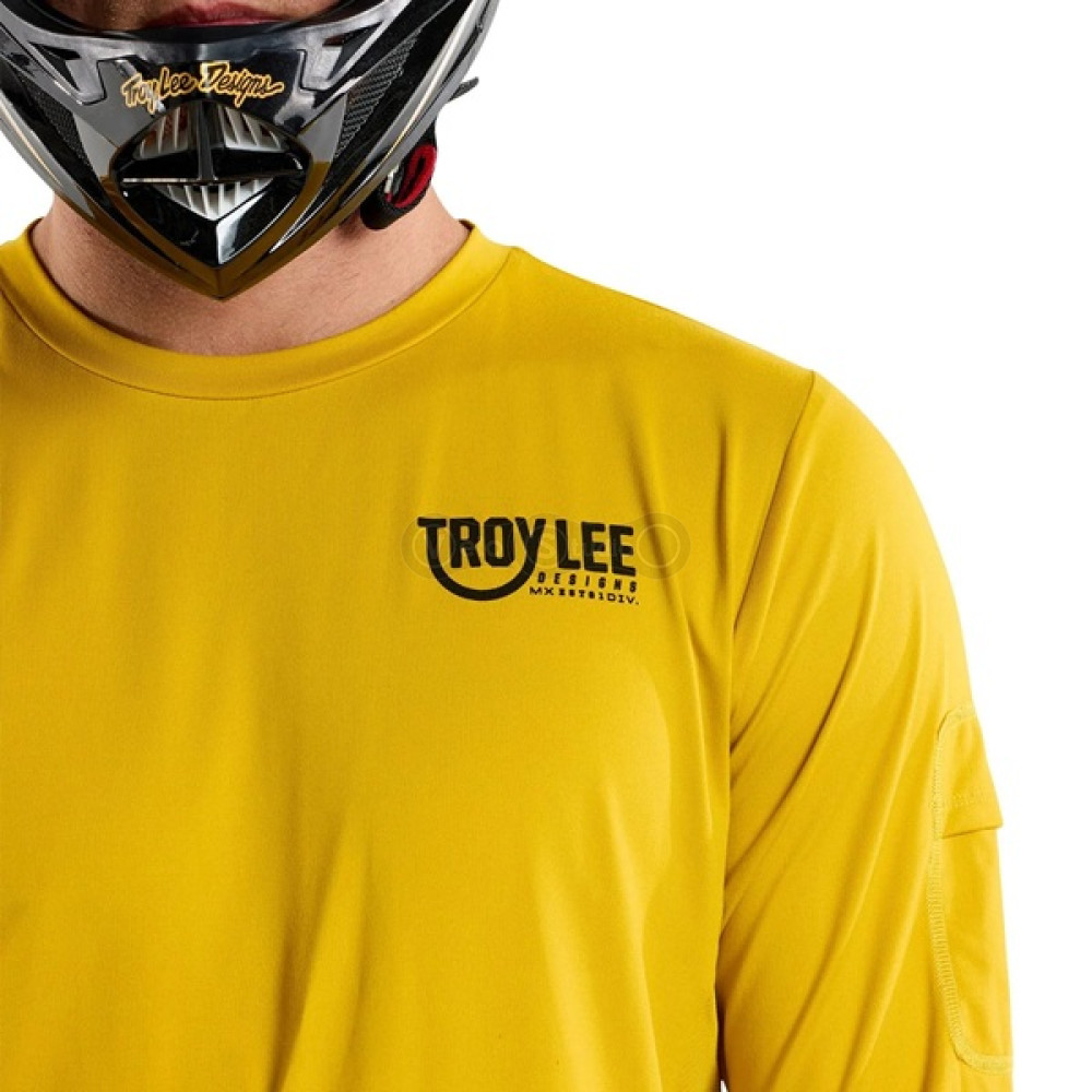 Джерси TLD RUCKUS LS RIDE TEE; EYEZ [SAFRON] MD