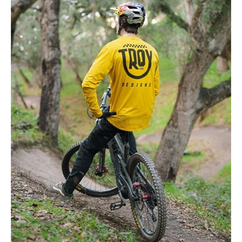 Джерси TLD RUCKUS LS RIDE TEE; EYEZ [SAFRON] MD