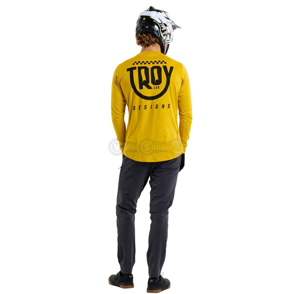 Джерси TLD RUCKUS LS RIDE TEE; EYEZ [SAFRON] LG