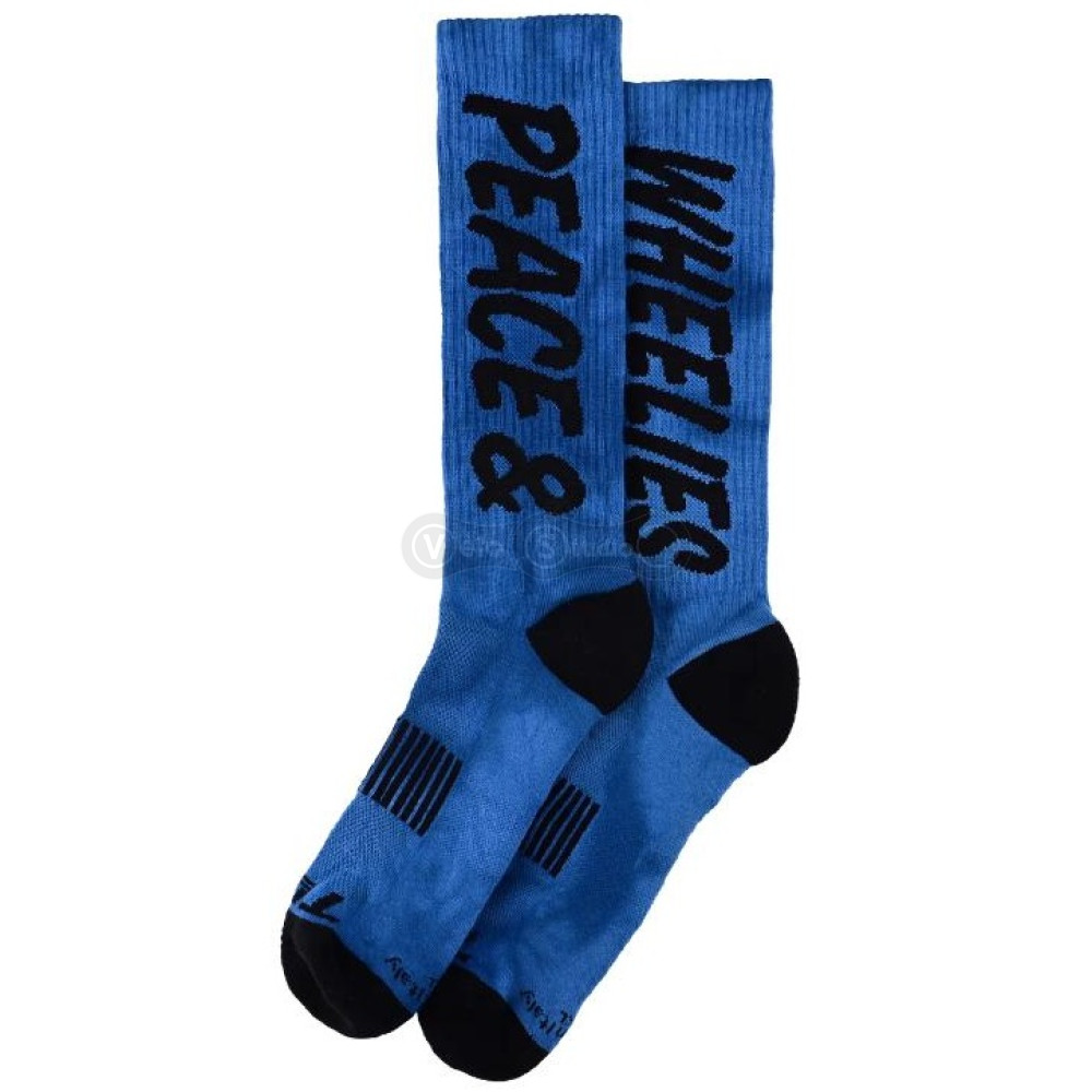 Носки TLD MENS PERFORMANCE SOCKS; PEACE & WHEELIES [COBALT] L/XL