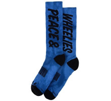 Носки TLD MENS PERFORMANCE SOCKS; PEACE & WHEELIES [COBALT] L/XL