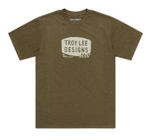 Футболка TLD SHORT SLEEVE TEE; STAMP [OLIVE HEATHER] SM