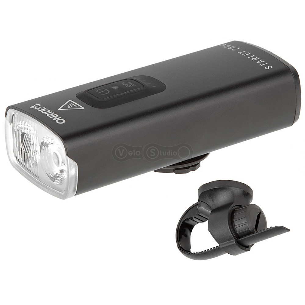 Велосипедна фара ONRIDE Starlet 2600 (2600 lm, 6700 mAh, Type-C)