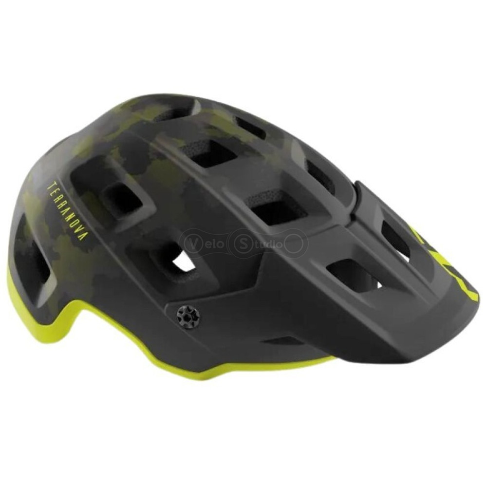 Шлем MET Terranova MIPS CE Camo Lime Green | Matt M (56-58)