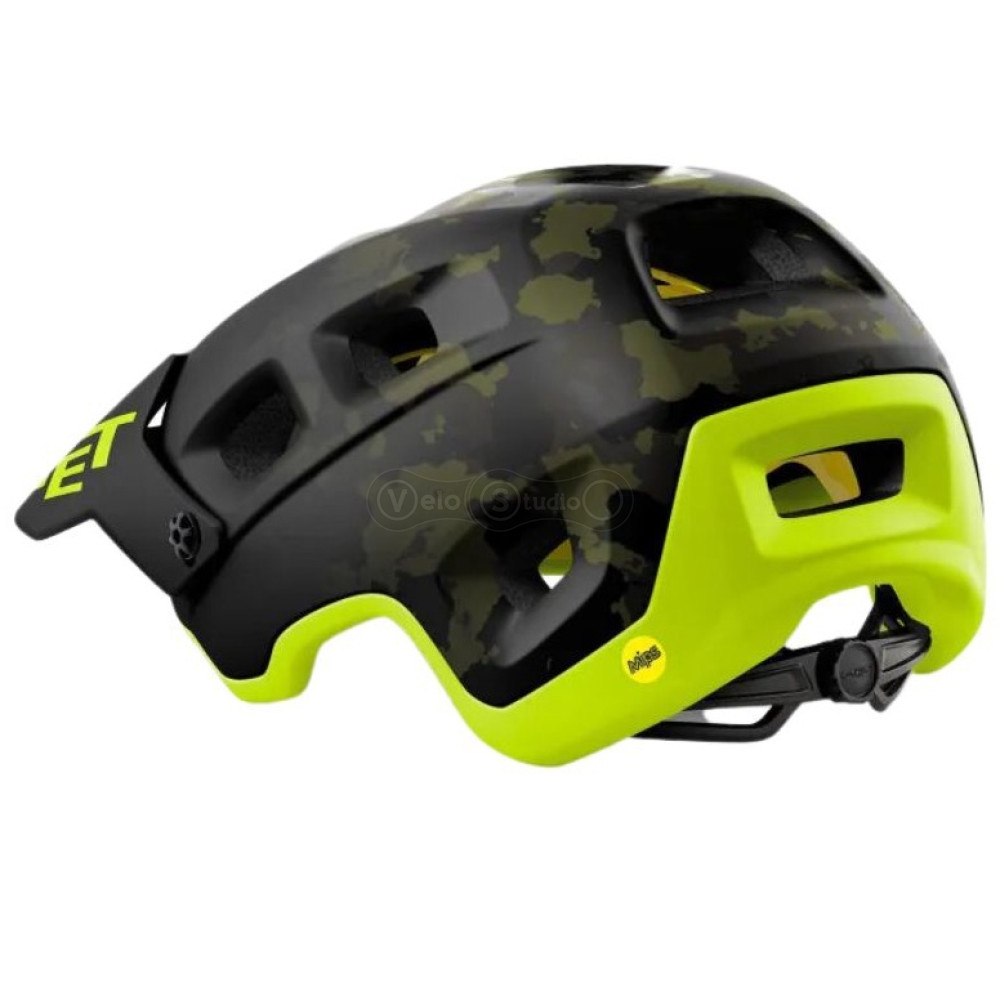 Шлем MET Terranova MIPS CE Camo Lime Green | Matt M (56-58)