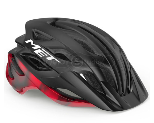 Шолом MET VELENO CE BLACK RED | MATT GLOSSY M (56-58)