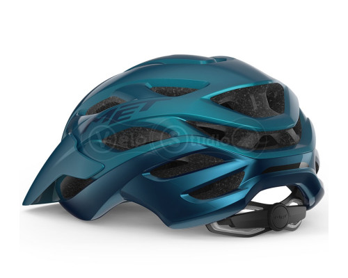 Шлем MET VELENO CE TEAL BLUE METALLIC | GLOSSY M (56-58)