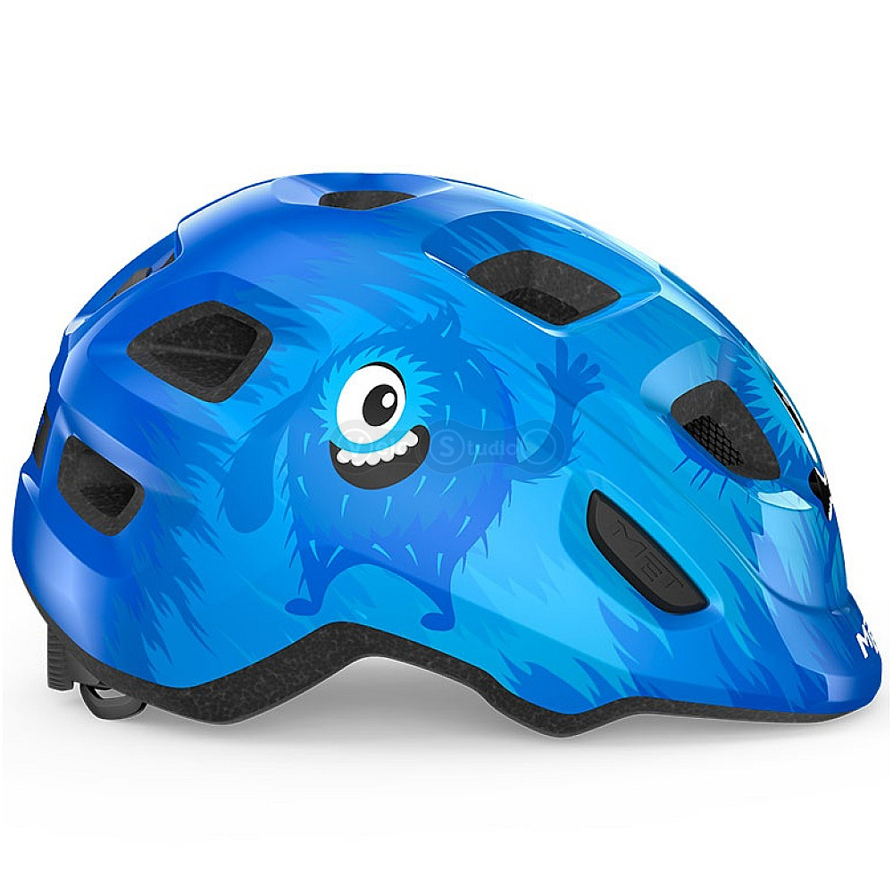 Шолом MET HOORAY CE BLUE MONSTERS | GLOSSY XS (46-52)