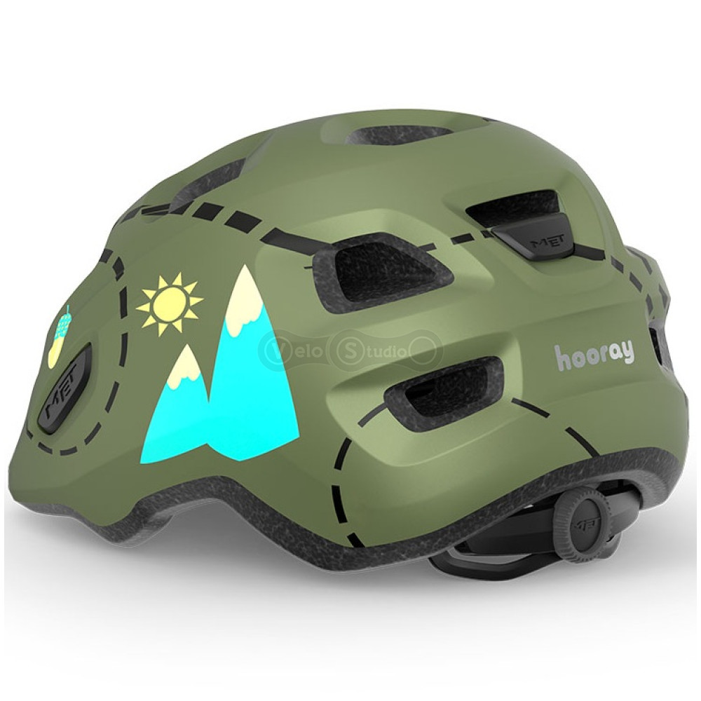Шолом MET HOORAY CE GREEN FORESTS | GLOSSY S (52-55)