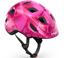 Шлем MET HOORAY CE PINK HEARTS | GLOSSY XS (46-52)