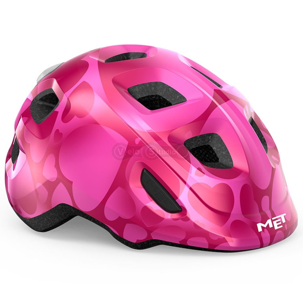Шлем MET HOORAY MIPS CE PINK HEARTS | GLOSSY XS (46-52)