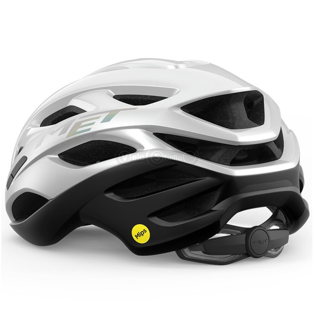 Шлем MET ESTRO MIPS CE WHITE HOLOGRAPHIC | GLOSSY S (52-56)