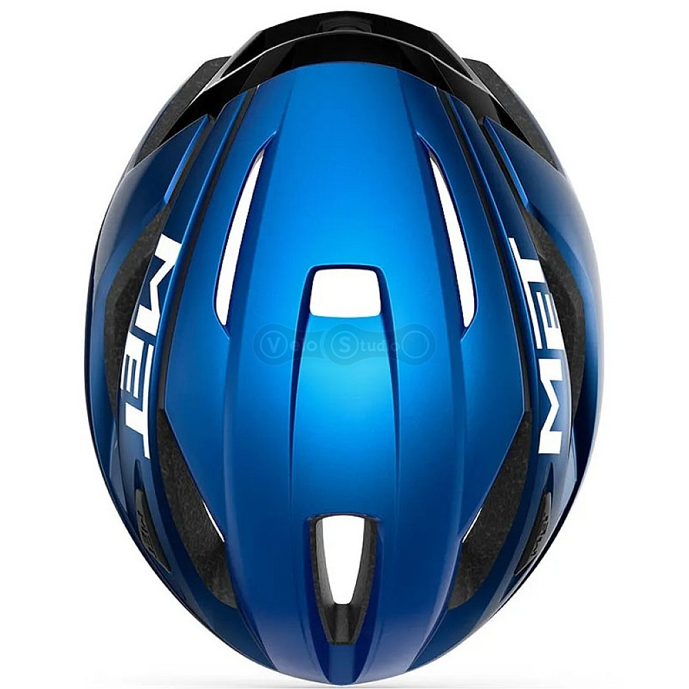 Шлем MET STRALE CE BLUE METALLIC | GLOSSY S (52-56)