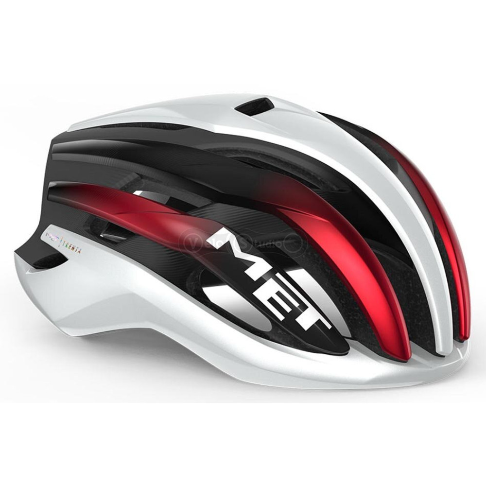 Шлем MET TRENTA MIPS CE WHITE BLACK RED METALLIC | GLOSSY S (52-56)