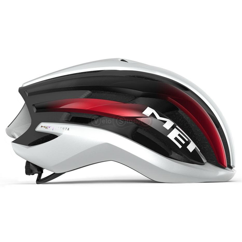 Шлем MET TRENTA MIPS CE WHITE BLACK RED METALLIC | GLOSSY S (52-56)