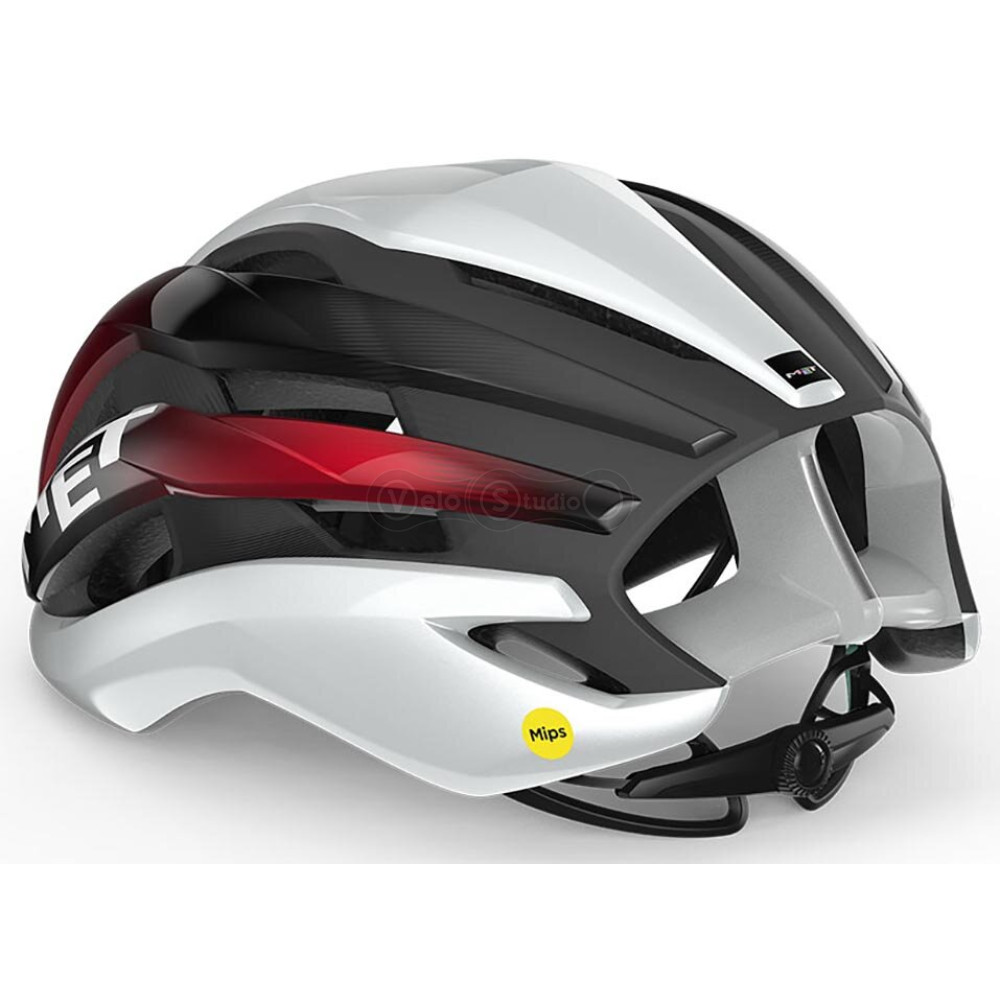 Шлем MET TRENTA MIPS CE WHITE BLACK RED METALLIC | GLOSSY S (52-56)
