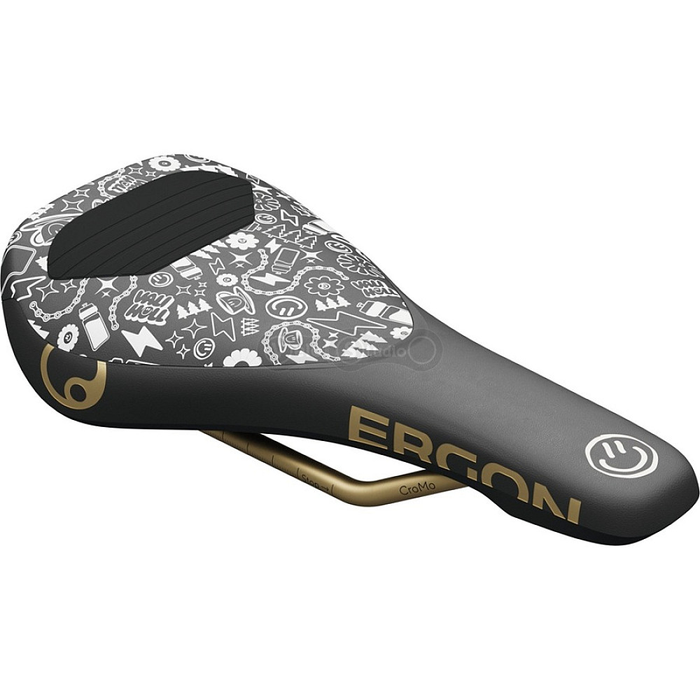 Сідло Ergon SM Downhill Comp Vali Höll Edition Black 236 x 120mm