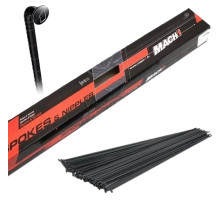 Спицы Mach1 GALVA черный 2/298/ 100шт