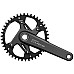 Шатуни Shimano FC-U6030-1, CUES, вбудована вісь, 175мм, 42T, 9-11 швидкостей