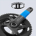 Шатуны Shimano FC-U6040-2, CUES, интегрированная ось, 170мм, 46X32T, 9-11 скоростей