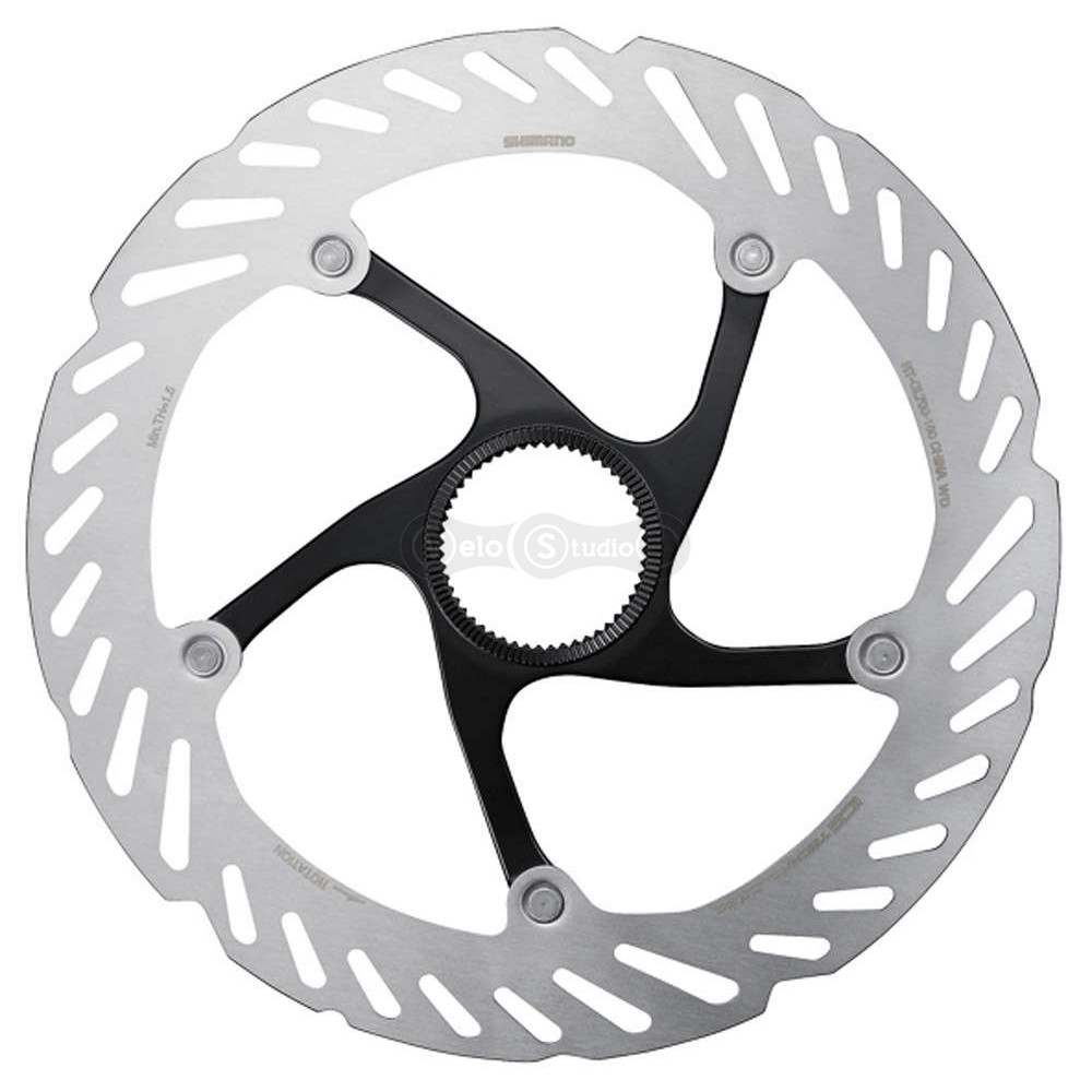 Ротор Shimano RT-CL700-M-E, 180мм, ICE TECH FREEZA CENTER LOCK, гайка с внешними зацепами