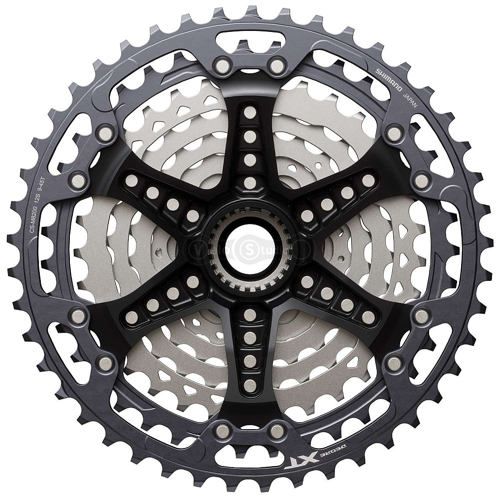 Кассета Shimano CS-M8200-12 DEORE XT, 9-45T, 12 скоростей