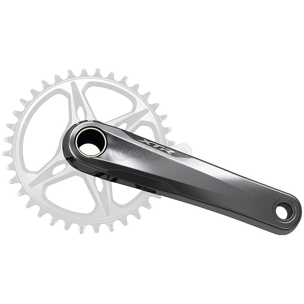 Шатуны Shimano FC-M9100-1 XTR, Hollowtech II 170мм, без звезды, CL-52мм, без каретки