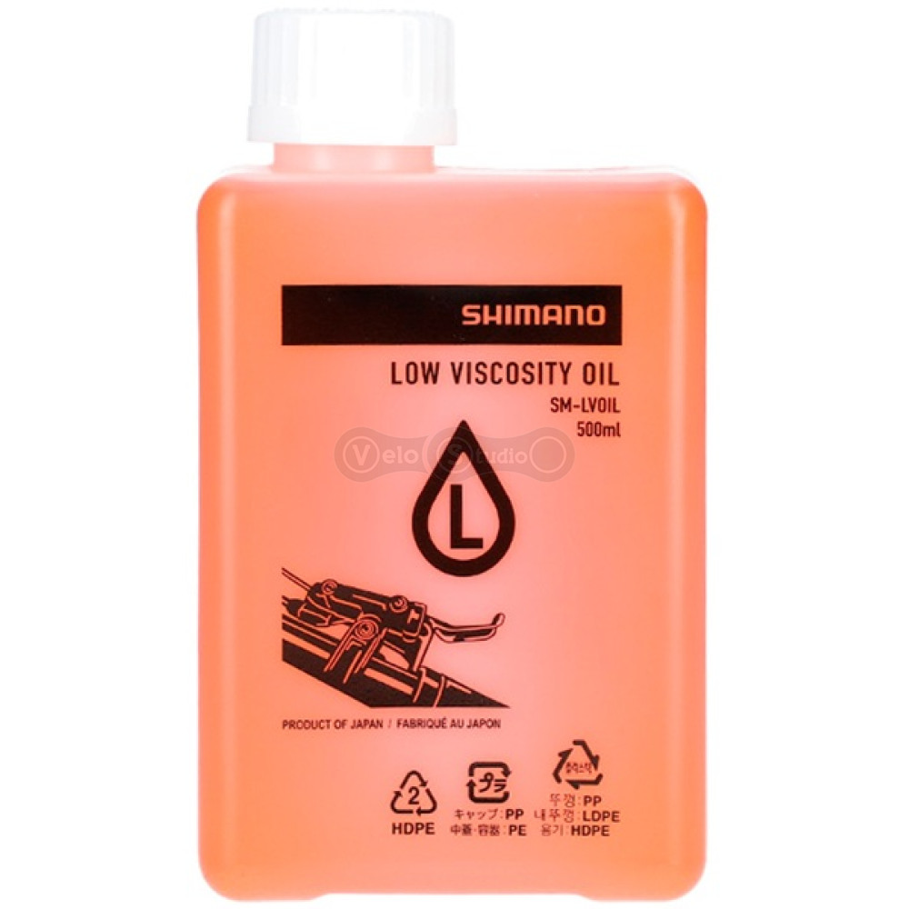 Минеральная жидкость низкой вязкости Shimano для гидравлических тормозов, 500мл