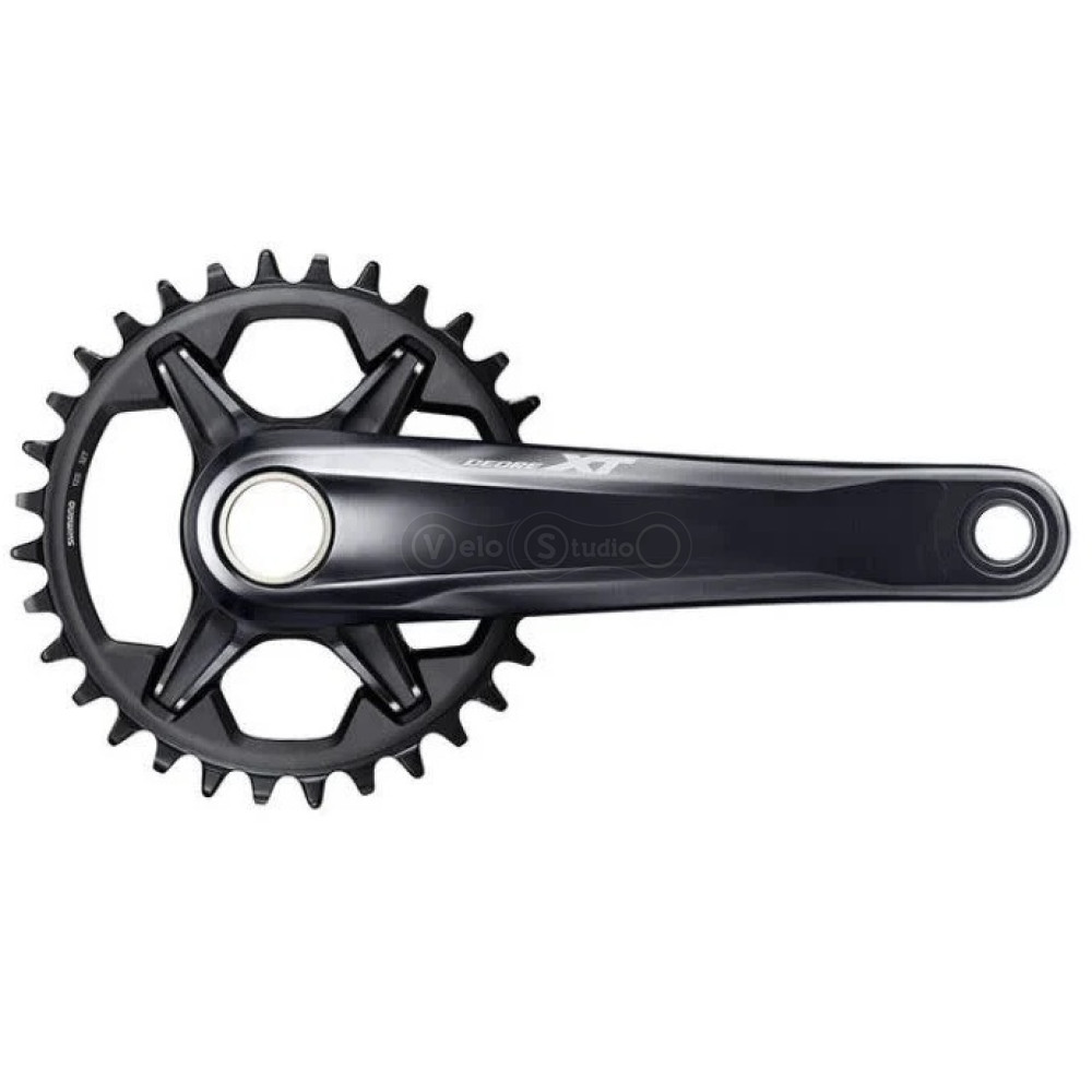 Шатуны Shimano FC-M8120-1 DEORE XT, Hollowtech II 170мм, 34T, CL-55мм без каретки