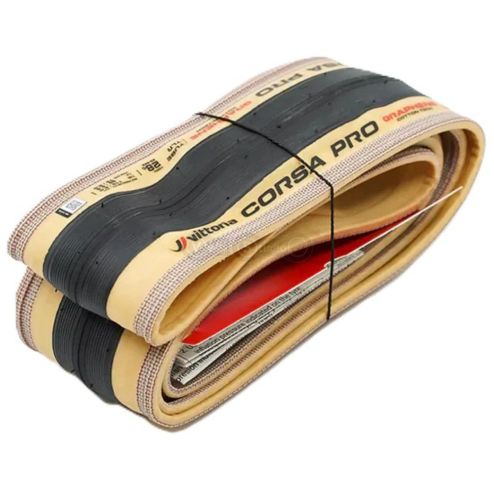 Покришка Vittoria Corsa Pro 28-622 TLR, бежева боковина