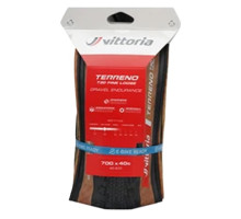 Покрышка Vittoria Terreno T30 Fine Loose Gravel Endurance 700x40c, бежевая боковина