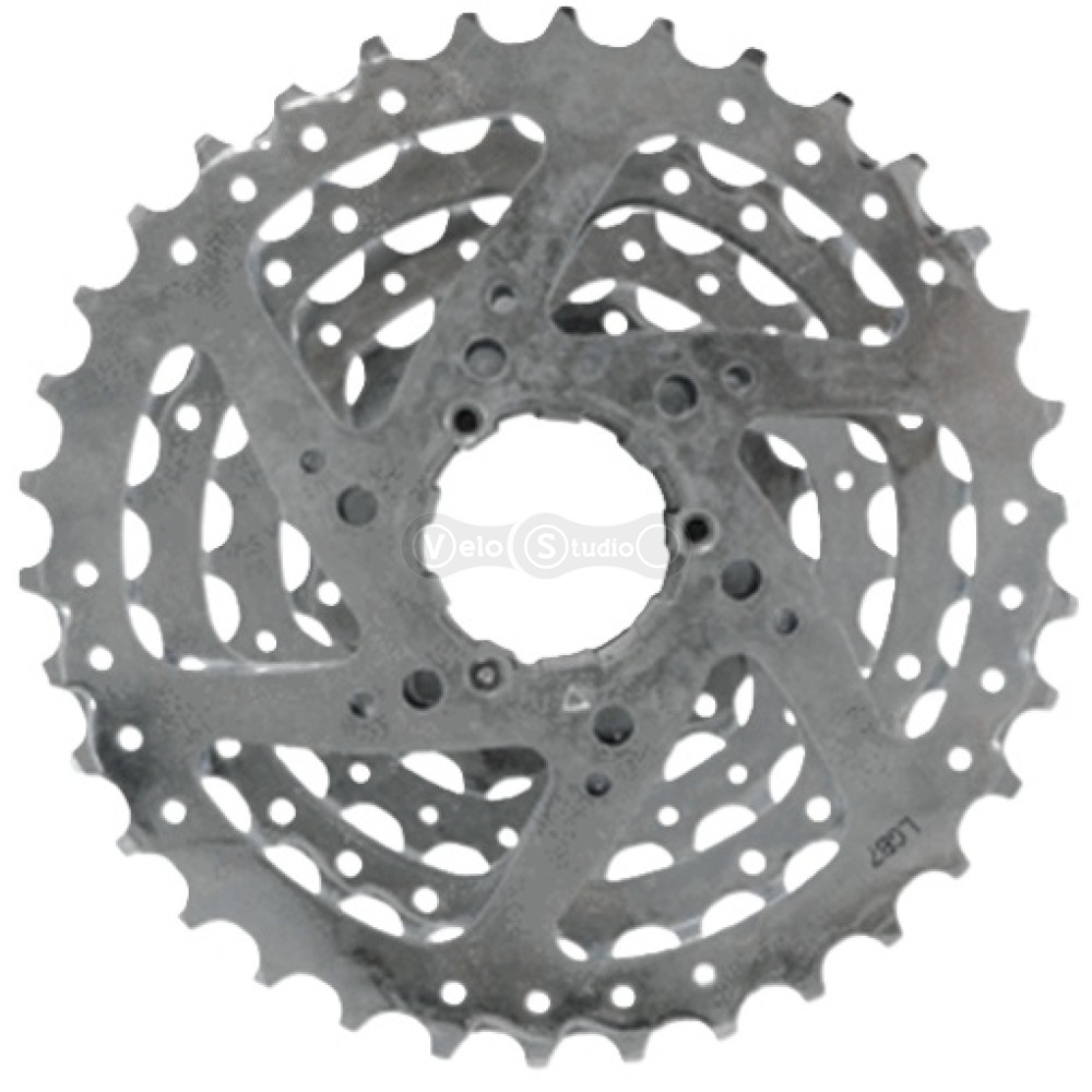 Касета SunRace CSM40 7AV U, 7 швидкостей, 11-34T, Zinc