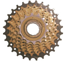 Тріскачка SunRace MFM2A 6DS, 6 швидкостей, 14-28T, Brown/Black