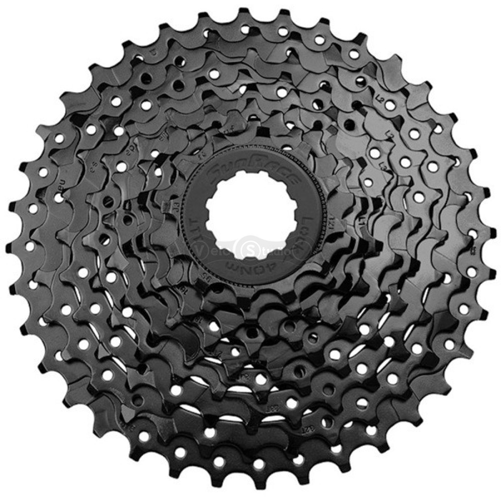 Касета SunRace CSM98 9AW E, 9 швидкостей, 11-36Т, Black