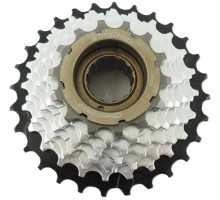 Тріскачка SunRace MFM2A 6DS 2, 6 швидкостей, 14-28T, Zinc/Black