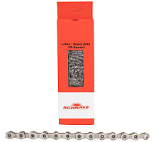 Ланцюг SunRace CN10E1 Silver 10 швидкостей, 126 ланок, із замком, E-Bike