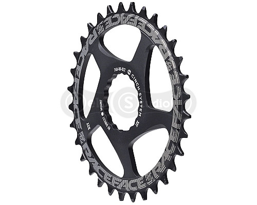 Зірка RACE FACE CHAINRING, CINCH, DM, 28T, MATTE BLK, 10-12S
