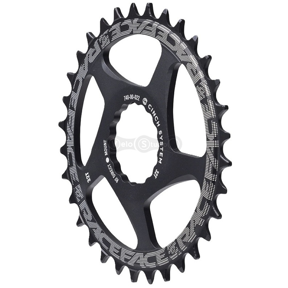 Звезда RACE FACE CHAINRING, CINCH, DM, 32T, MATTE BLK, 10-12S