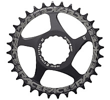 Звезда RACE FACE CHAINRING, CINCH, DM, 36T, MATTE BLK, 10-12S