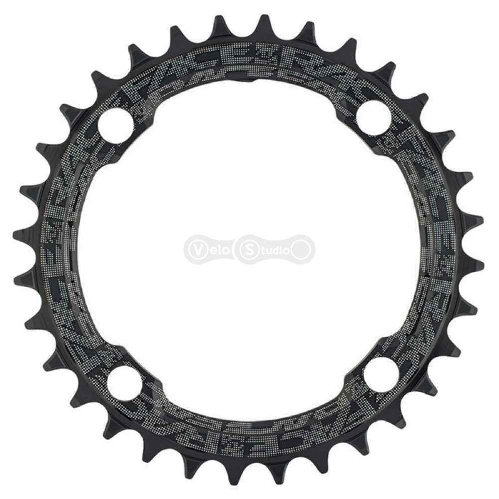 Звезда RACE FACE CHAINRING,NARROW WIDE,104X30,MATTE BLK,10-12S