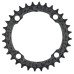 Звезда RACE FACE CHAINRING,NARROW WIDE,104X30,MATTE BLK,10-12S