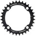 Звезда RACE FACE CHAINRING,NARROW WIDE,104X30,MATTE BLK,10-12S