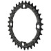 Звезда RACE FACE CHAINRING,NARROW WIDE,104X30,MATTE BLK,10-12S