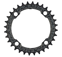 Звезда RACE FACE CHAINRING,NARROW WIDE,104X36,MATTE BLK,10-12S