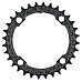 Звезда RACE FACE CHAINRING,NARROW WIDE,104X36,MATTE BLK,10-12S