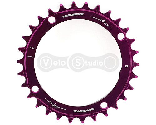 Звезда RACE FACE CHAINRING,NARROW WIDE,104X36,PUR,10-12S